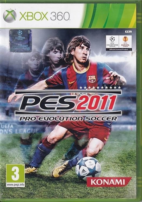 Pro Evolution Soccer 2011 - XBOX 360 (B Grade) (Genbrug)